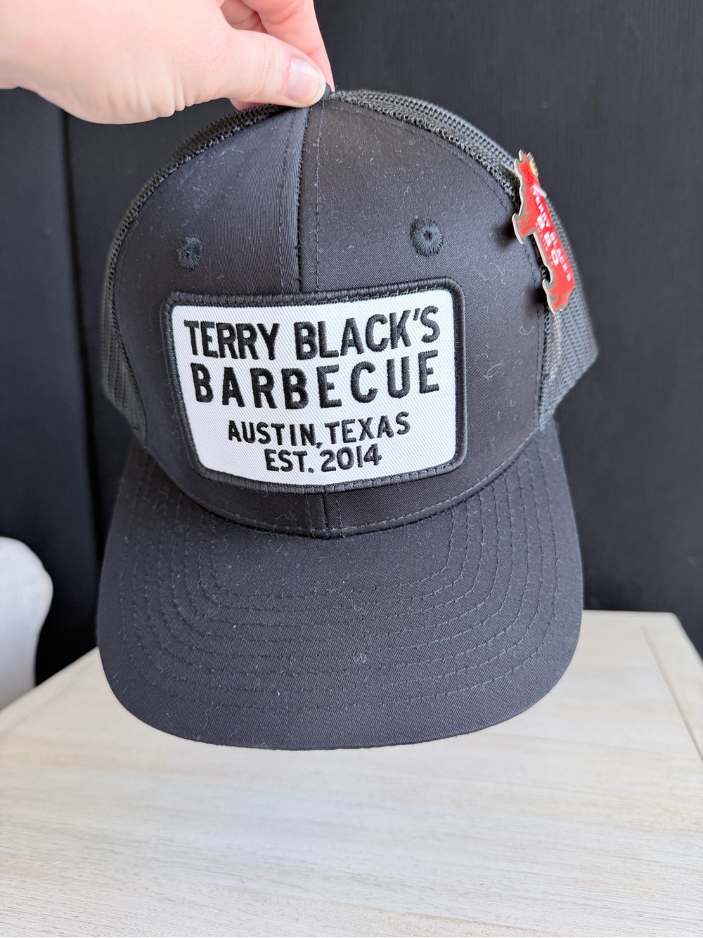 Terry Black's Barbecue - Austin, Texas Black Trucker Cap